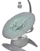 LORELLI Leagan electric Bella rotativ panel muzical Frosty Green Stars