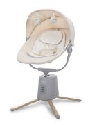 LORELLI Leagan electric pentru bebelusi Storky bluetooth telecomanda 5 viteze de leganare Beige