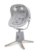 LORELLI Leagan electric pentru bebelusi Storky bluetooth telecomanda 5 viteze de leganare Grey