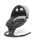 LORELLI Leagan electric Siena 5 viteze de leganare senzor inteligent de miscare telecomanda panou muzical Graphite