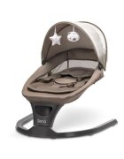 LORELLI Leagan electric Siena 5 viteze de leganare senzor inteligent de miscare telecomanda panou muzical Mocha