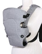 LORELLI Marsupiu cu 2 pozitii Between Grey Black