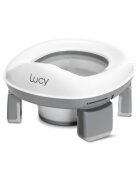 LORELLI Olita pliabila de voiaj 2 in 1 Lucy cu functie reductor WC geanta de transport si 20 saci de unica folosinta Grey
