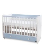 LORELLI Patut balansoar transformabil Dream 60 x 120 cm White Baby Blue