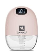LORELLI Pompa de san electrica portabila Alice hands free 3 moduri de operare functie masaj 9 niveluri cu accesorii incluse 140 ml Pink