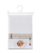 LORELLI Protectie impermeabila saltea bebe tip cearsaf cu elastic 70 x 140 + 20 cm Alb