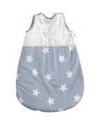 LORELLI Sac de dormit de vara 0-6 luni Stars Blue Grey Mist
