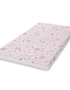 LORELLI Saltea pat 2 straturi cocos si spuma elastica Holiday 60 x 120 x 10 cm Pink Ballerina Bear