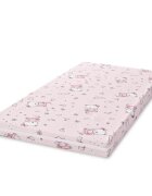 LORELLI Saltea pat spuma elastica Classic 60 x 120 x 9 cm Pink Ballerina Bear