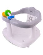 LORELLI Scaun de baie pentru bebe antiderapant Little Stars Grey