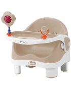 LORELLI Scaun de masa Pixi Booster Beige And White