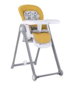 LORELLI Scaun de masa reglabil Party cadru din aluminiu Lemon Curry Leather