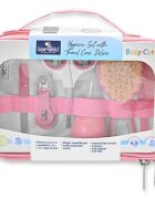 LORELLI Set de ingrijire bebelusi 7 produse esentiale 0 luni+ Blush Pink
