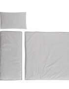 LORELLI Set lenjerie pentru carucior de iarna Bumbac Ranforce 4 piese Grey Sky