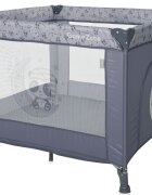 LORELLI Tarc de joaca Game Zone 100 x 100 cm Cool Grey Pandas
