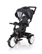 LORELLI Tricicleta multifunctionala 4 in 1 Neo Black Crowns