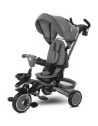 LORELLI Tricicleta multifunctionala pliabila Freccia sezut rotativ 360 grade Grey and Black