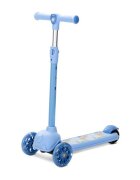 LORELLI Trotineta Jetster pana la 20 kg maner reglabil 3 eozitii roti cu leduri colorate frana de picior Blue