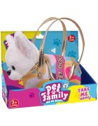Luna Toys Jucarie de plus in geanta Take Me Home Catelus