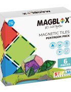 Magblox Set magnetic de constructie Pentagon 6 piese