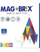 Magblox Set magnetic Magbrix Jolijou 12 piese triunghi isoscel