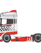 Maisto Camion MB Actros 1851 MP4 Gigaspace Alb 1:64