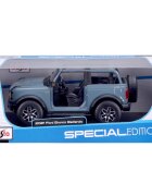 Maisto Masina din metal Ford Bronco Badlands 2021 1:18 Albastru