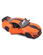 Maisto Masinuta Ford Mustang Shelby GT500 2020 1:24 Portocaliu