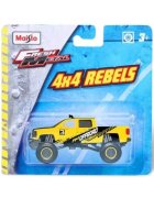 Maisto Masinuta Fresh Metal 4X4 Rebels11 cm Galben