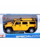 Maisto Masinuta Hummer H2 galben 1:27