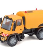 Maisto Masinuta Mercedes Benz Unimog City Services Portocaliu