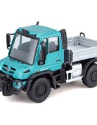 Maisto Masinuta Mercedes Benz Unimog City Services Turcoaz