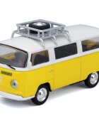 Maisto Rulota Volkswagen T2 Weekenders Galben
