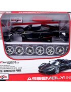 Maisto Set constructie masinuta metalica LaFerrari Aperta 40 piese 1:24 Negru