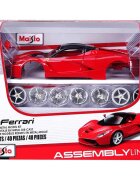 Maisto Set constructie masinuta metalica LaFerrari Assembly Line 40 piese 1:24