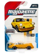 Majorette Masina metalica Porsche 911 Carrera RS 2.7 1:64 Galben