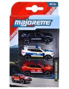 Majorette Set 3 masinute din metal Dacia Duster 1:64