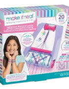 Make It Real Set de creat 20 de bratari Friendship Bracelet Maker 100 piese