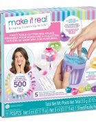 Make It Real Set manichiura cu sclipici Party Nails 11 piese