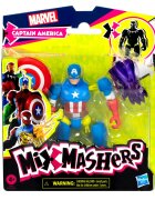 Marvel Figurina articulata Avengers Mixmashers Captain America F9267