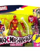 Marvel Figurina cu accesorii Spiderman Mixmashers Iron Spider F9217