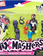 Marvel Set 2 figurine Mixmashers Venom Vs Venomized Spiderman F9194