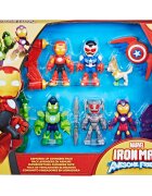 Marvel Set figurine Ironman and His Awesome Friends G1255