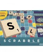 Mattel Games Joc de societate Scrabble cu piese din lemn In Limba Romana JLJ65