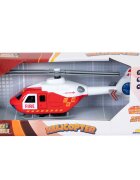 Maxx Wheels Elicopter de salvare cu sunete si lumini