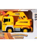 Maxx Wheels Masina de constructie cu lumini si sunete Excavator 20 cm