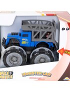 Maxx Wheels Masina Monster cu lumini si sunete 1:16
