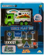 Maxx Wheels Set de joaca cu masinuta Dinozaur Verde