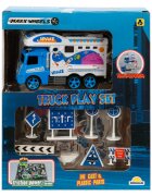 Maxx Wheels Set de joaca cu masinuta Space Scene Albastru