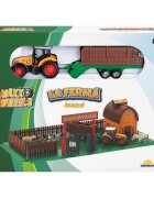 Maxx Wheels Set de joaca cu tractor la ferma animalelor